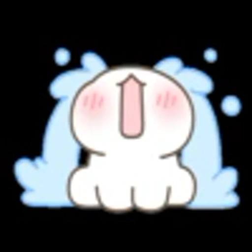 😭 Эмодзи «Bunnies -» для Telegram