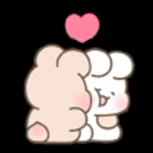 ❤️ Эмодзи «Bunnies -» для Telegram