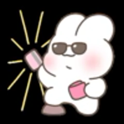 😎 Эмодзи «Bunnies -» для Telegram