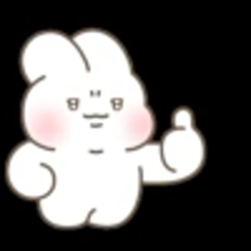 👍 Эмодзи «Bunnies -» для Telegram
