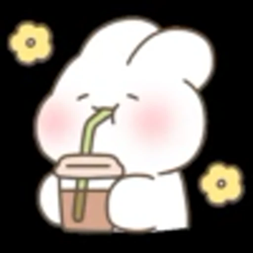 🧋 Эмодзи «Bunnies -» для Telegram