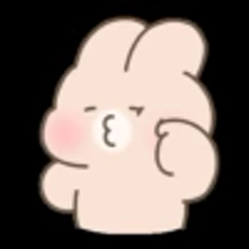 😙 Эмодзи «Bunnies -» для Telegram