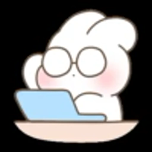 💻 Эмодзи «Bunnies -» для Telegram