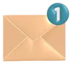 💙 Эмодзи «Буквы бирюзовые и бежевые, эмодзи» для Telegram