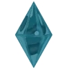 💙 Эмодзи «Буквы бирюзовые и бежевые, эмодзи» для Telegram