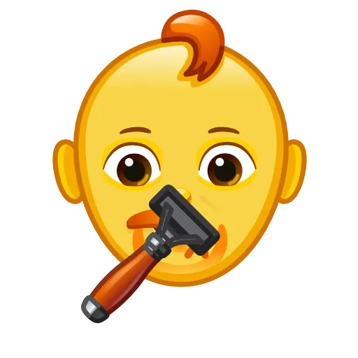 🪒 Эмодзи «Cursed Emoji» для Telegram