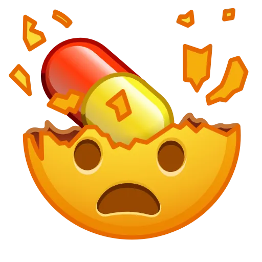 🤯 Эмодзи «Cursed Emoji» для Telegram