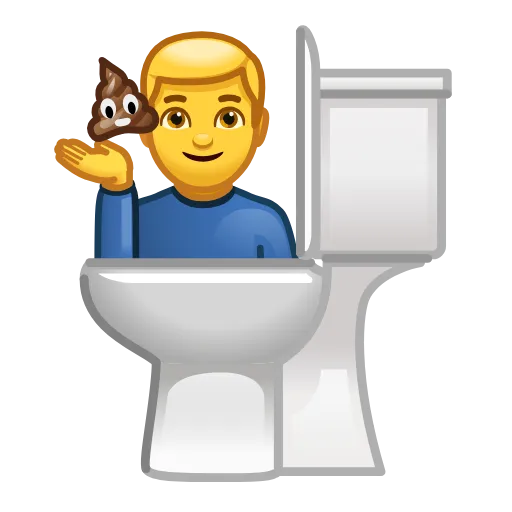 🚽 Эмодзи «Cursed Emoji» для Telegram