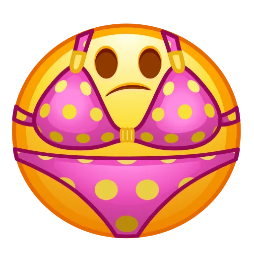👙 Эмодзи «Cursed Emoji» для Telegram