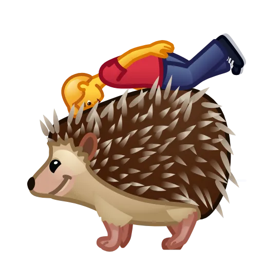 🦔 Эмодзи «Cursed Emoji» для Telegram