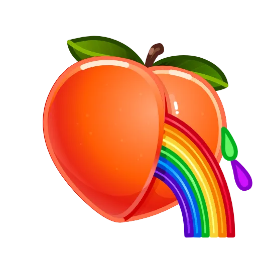 🍑 Эмодзи «Cursed Emoji» для Telegram