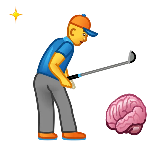 🏌️ Эмодзи «Cursed Emoji» для Telegram