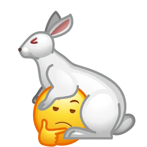 🤔 Стикер «Cursed Creepy Emoji» для Telegram