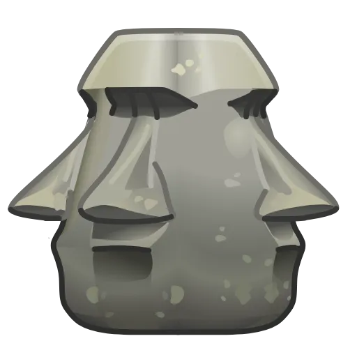 🗿 Стикер «Cursed Creepy Emoji» для Telegram