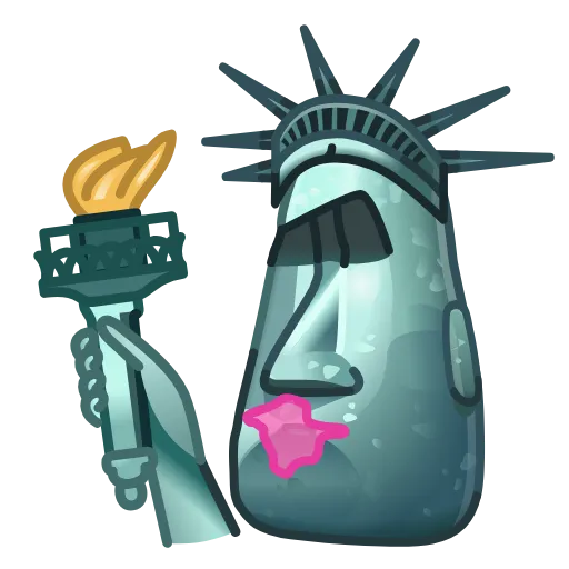 😎 Стикер «Cursed Creepy Emoji» для Telegram