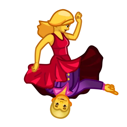 💃 Стикер «Cursed Creepy Emoji» для Telegram