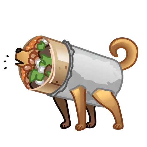 🌯 Стикер «Cursed Creepy Emoji» для Telegram