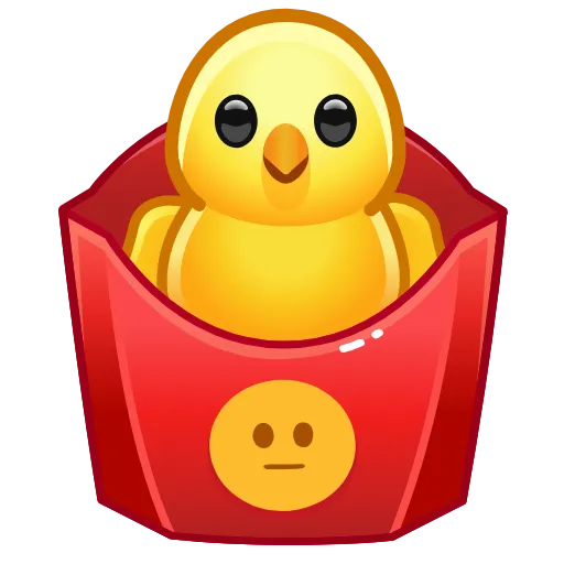 🐣 Стикер «Cursed Creepy Emoji» для Telegram