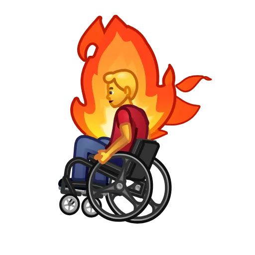 🔥 Стикер «Cursed Creepy Emoji» для Telegram