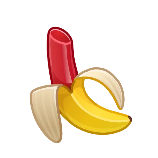 🍌 Стикер «Cursed Creepy Emoji» для Telegram