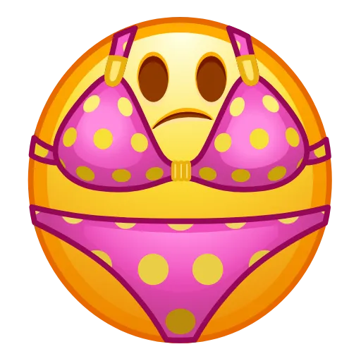 🫠 Стикер «Cursed Creepy Emoji» для Telegram