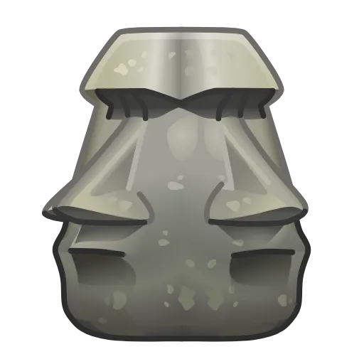 🗿 Стикер «Creepy Emoji» для Telegram