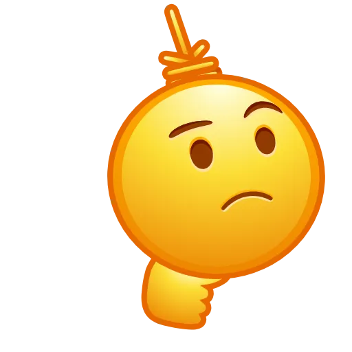 🤔 Стикер «Creepy Emoji» для Telegram