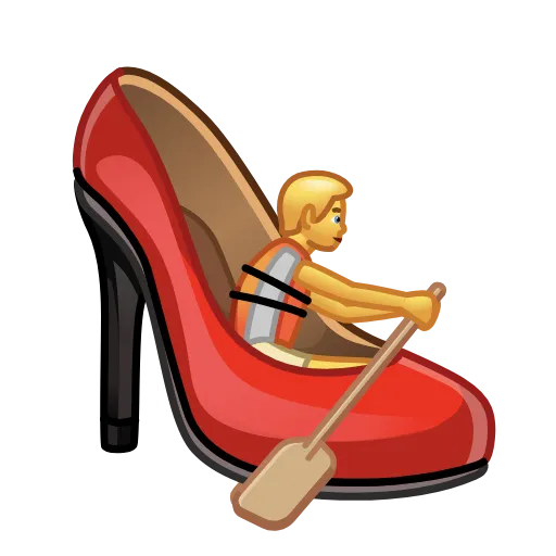 👠 Стикер «Creepy Emoji» для Telegram
