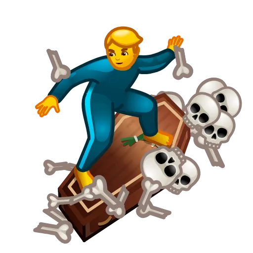 ⚰ Стикер «Creepy Emoji» для Telegram