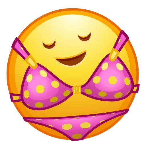 🫠 Стикер «Creepy Emoji» для Telegram