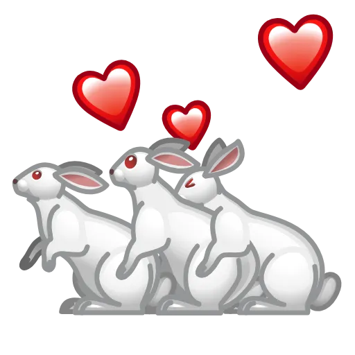 ❤️ Стикер «Creepy Emoji» для Telegram