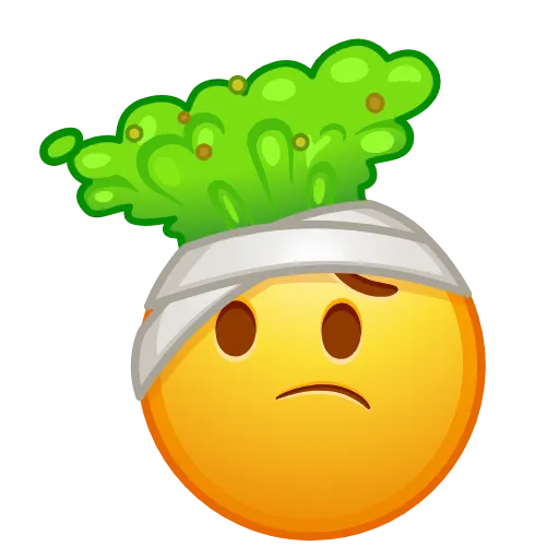 🤕 Стикер «Creepy Emoji» для Telegram