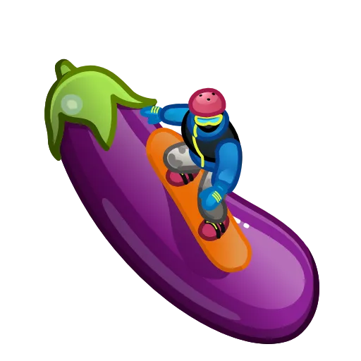 🏂 Стикер «Creepy Emoji» для Telegram