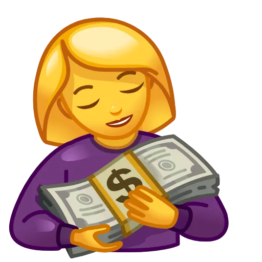 💵 Стикер «Creepy Emoji» для Telegram