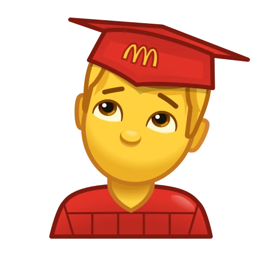 🎓 Стикер «Cursed Smiles» для Telegram