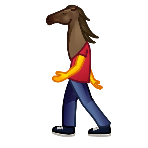 🚶‍♂️ Стикер «Cursed Smiles» для Telegram