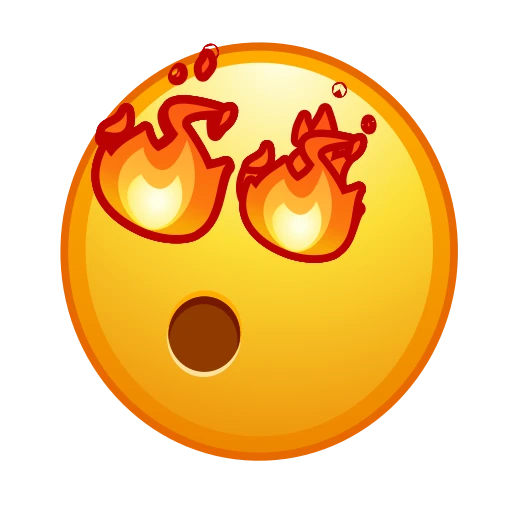 😮 Стикер «Cursed Smiles» для Telegram