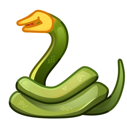 🐍 Стикер «Cursed Smiles» для Telegram