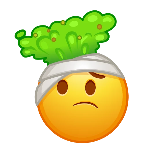 🤢 Стикер «Cursed Smiles» для Telegram