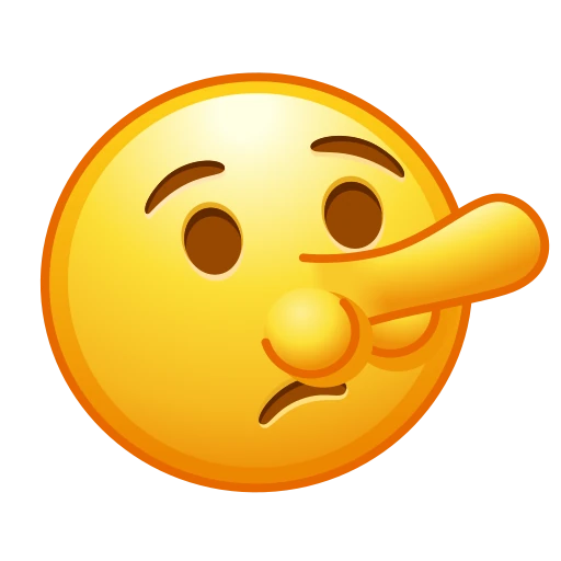 🤥 Стикер «Cursed Smiles» для Telegram