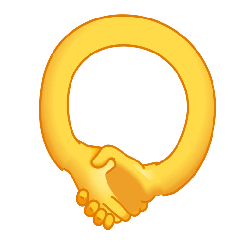🤝 Стикер «Cursed Smiles» для Telegram