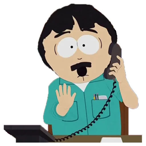 ☎️ Стикер «РэндиМарш» для Telegram