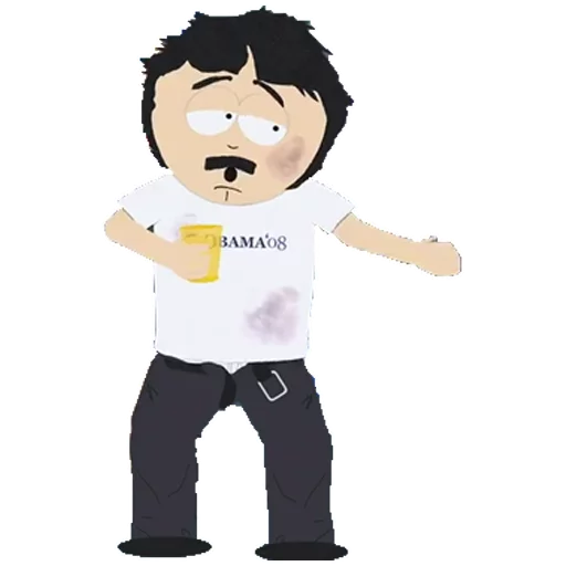🇺🇸 Стикер «РэндиМарш» для Telegram