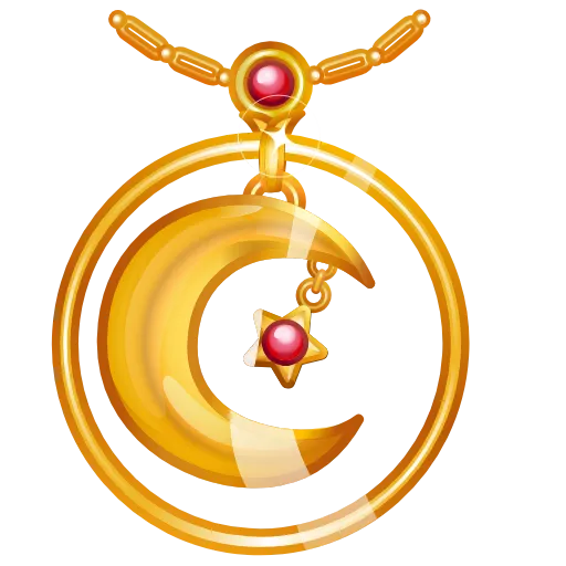 🌙 Эмодзи «Moon Pendant» для Telegram