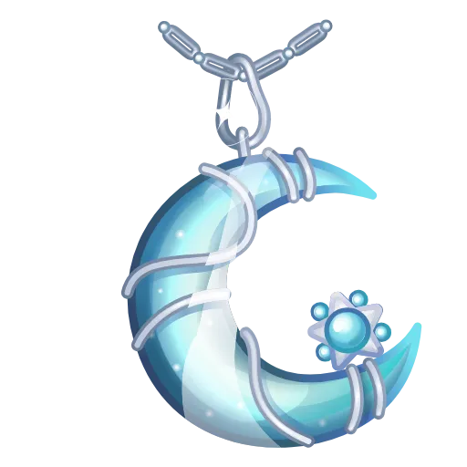 🌙 Эмодзи «Moon Pendant» для Telegram