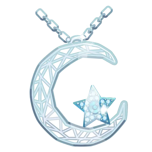 🌙 Эмодзи «Moon Pendant» для Telegram