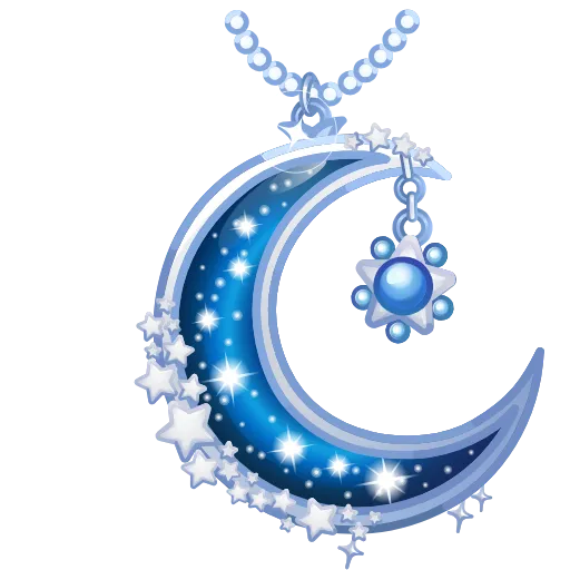 🌙 Эмодзи «Moon Pendant» для Telegram