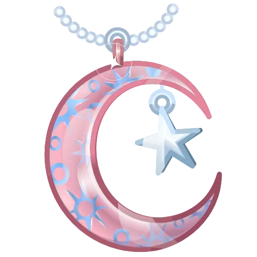 🌙 Эмодзи «Moon Pendant» для Telegram