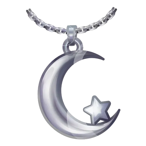🌙 Эмодзи «Moon Pendant» для Telegram