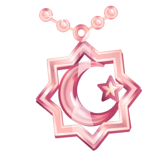 🌙 Эмодзи «Moon Pendant» для Telegram